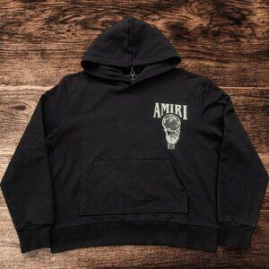 Amiri Men's Black Hoodie